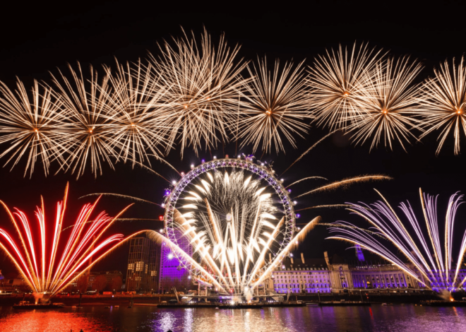 Top 10 New Year Firework Shows in the UK for 2025