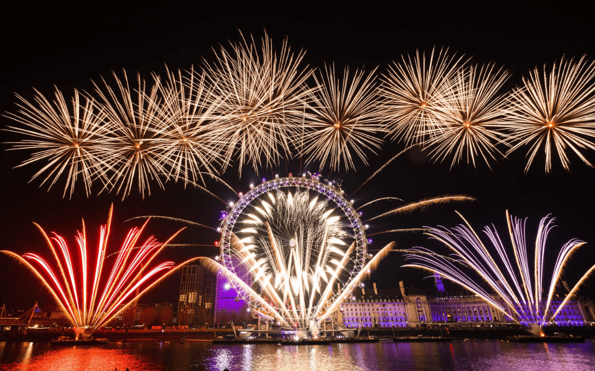 Top 10 New Year Firework Shows in the UK for 2025